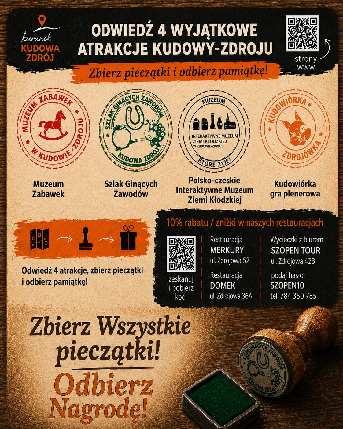 Kudowiórka — an outdoor city game in Kudowa-Zdrój